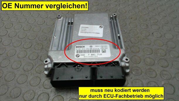 Foto: STEUERGERÄT EINSPRITZUNG eines BMW 118d DPF SX