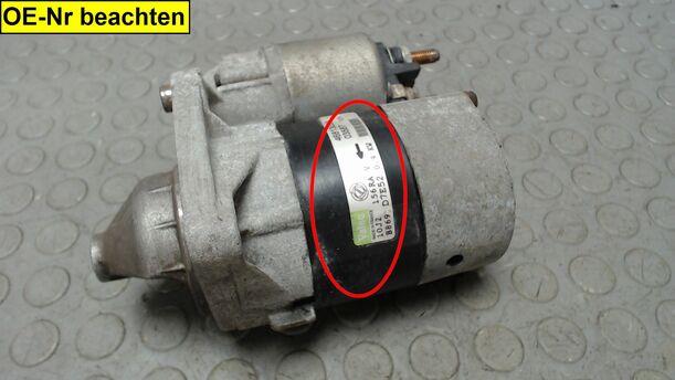 Foto: ANLASSER / STARTER VALEO eines Fiat Stilo 1.2 16V SX