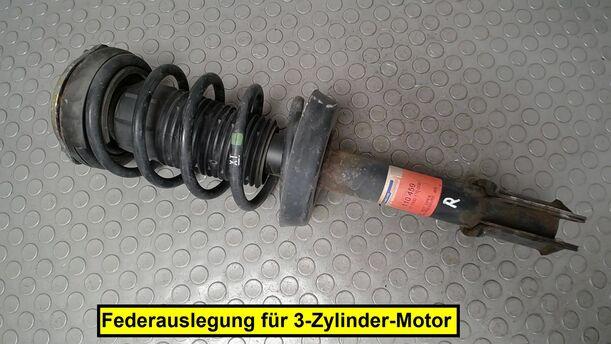 Foto: FEDERBEIN VORN RECHTS eines Opel Corsa 12V SX
