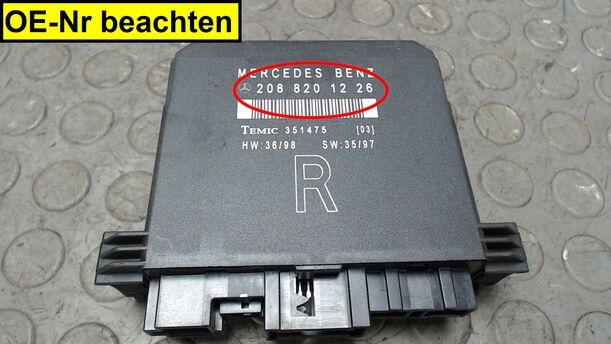 Foto: STEUERGERÄT TÜR VORN RECHTS eines Mercedes-Benz C 220 CDI