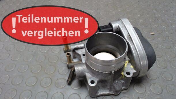 Foto: DROSSELKLAPPENSTUTZEN ( BASTLER ) eines Audi A3 1.6 Sportback
