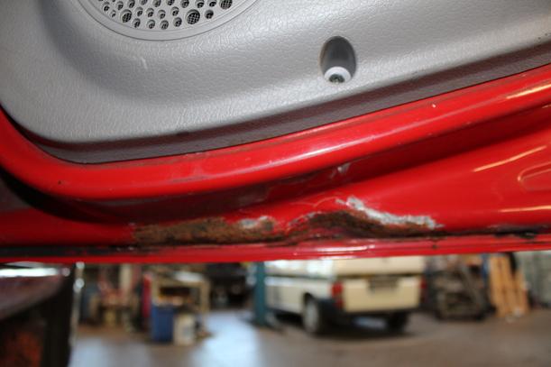 Foto: TÜR HINTEN RECHTS eines Fiat Panda 1.1