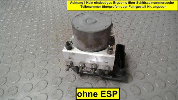 Foto: HAUPTBREMSAGGREGAT ABS eines Citroen C1 1.0 GL 1,8 E