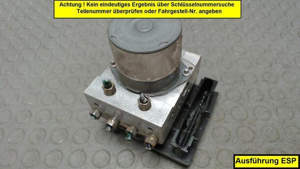 Foto: HAUPTBREMSAGGREGAT ABS eines Renault Megane 1.6 CL