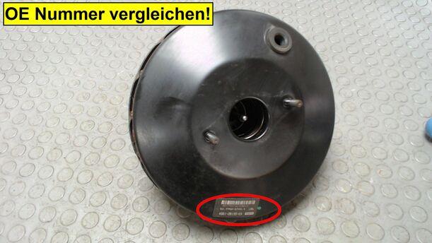 Foto: BREMSKRAFTVERSTÄRKER eines Ford Fusion 1.25