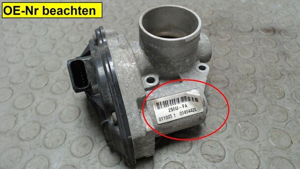 Foto: DROSSELKLAPPENSTUTZEN eines Ford Fusion 1.25