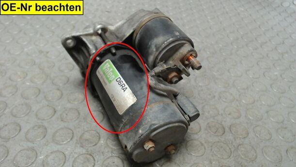 Foto: ANLASSER / STARTER VALEO eines Opel Corsa