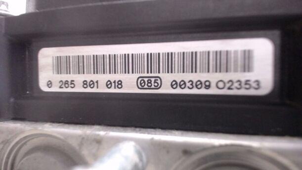 Foto: HAUPTBREMSAGGREGAT ABS eines Dacia Sandero 1.6 MPI 255 541/Z24