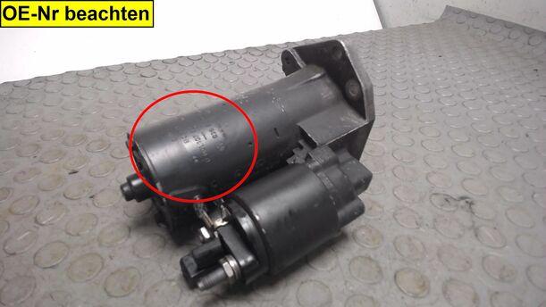Foto: ANLASSER / STARTER  BOSCH eines VW Polo GTI