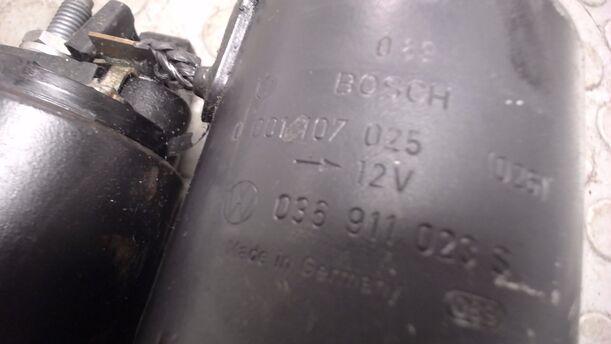 Foto: ANLASSER / STARTER  BOSCH eines VW Polo GTI