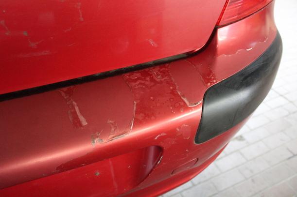 Foto: STOSSFÄNGER / STOßSTANGE HINTEN eines Peugeot 307 110 Automatik GL