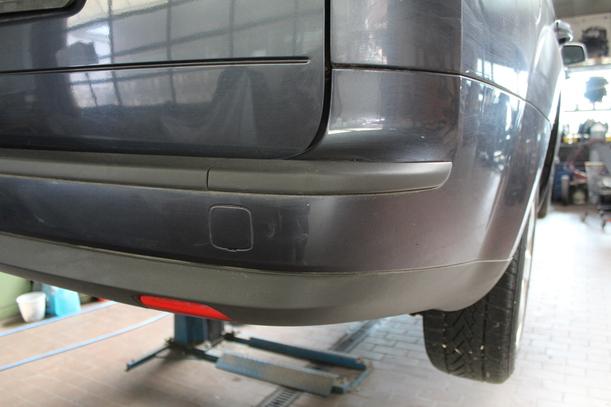 Foto: STOSSFÄNGER / STOßSTANGE HINTEN ( VOR FACELIFT ) eines Ford Focus Turnier 1.6 Ti-VCT Highline