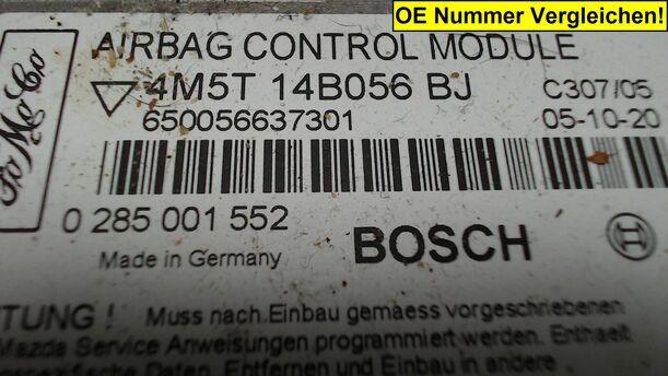 Foto: AIRBAGSTEUERGERÄT eines Ford Focus Turnier 1.6 Ti-VCT Highline