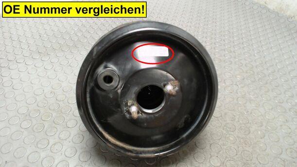 Foto: BREMSKRAFTVERSTÄRKER eines VW Fox 1.2 LS