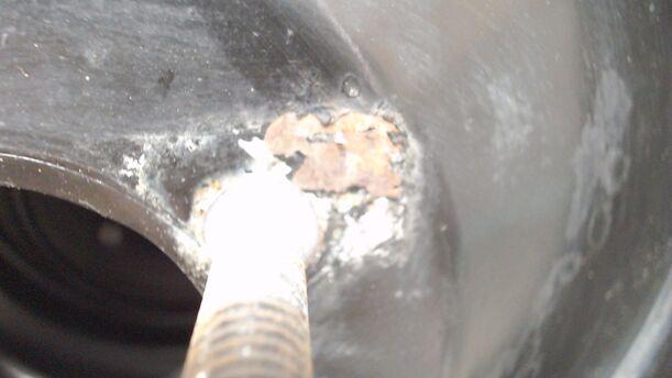 Foto: BREMSKRAFTVERSTÄRKER eines VW Fox 1.2 LS