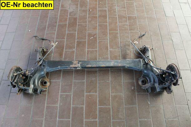 Foto: HINTERACHSE eines Mitsubishi Colt CZ3 1.3 Jeans