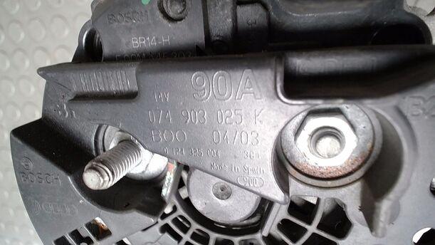 Foto: LICHTMASCHINE eines Audi A2 1.4
