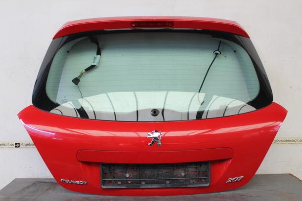 Foto: HECKKLAPPE / HECKDECKEL ( FACELIFT ) eines Peugeot 207 95 VTi GL