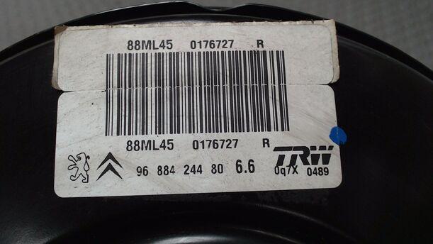 Foto: BREMSKRAFTVERSTÄRKER eines Peugeot 207 95 VTi SLX