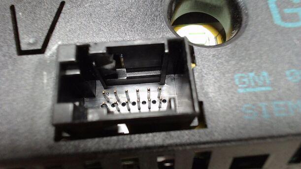 Foto: INFORMATIONSDISPLAY eines Opel Meriva 1.6 16V Easytronic