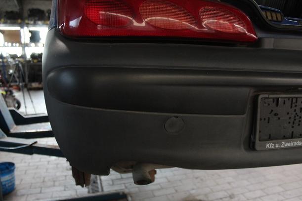 Foto: STOSSFÄNGER/ STOßSTANGE HINTEN eines Fiat Seicento 1.1