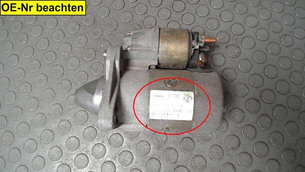 Foto: ANLASSER / STARTER DENSO eines Fiat Seicento 1.1