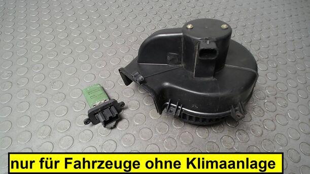 Foto: HEIZUNGSGEBLÄSE eines Fiat Seicento 1.1
