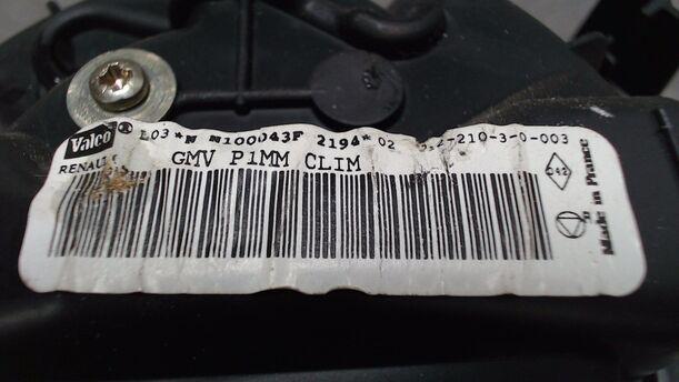 Foto: HEIZUNGSGEBLÄSE eines Nissan Micra 1.2