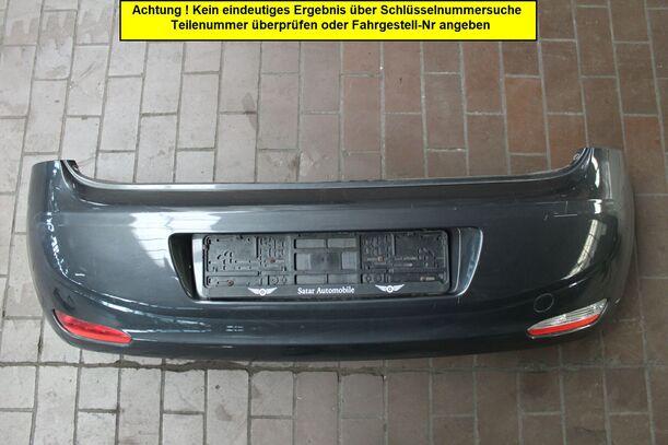 Foto: STOSSFÄNGER / STOßSTANGE HINTEN ( BIS 2012 ) eines Fiat Punto 1.4 8V