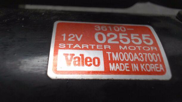 Foto: ANLASSER / STARTER VALEO eines Hyundai i10 1.1