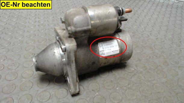 Foto: ANLASSER / STARTER HITACHI eines Fiat Punto 1.2 8V GL