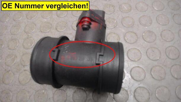 Foto: LUFTMASSENMESSER  BOSCH eines Opel Corsa 12V