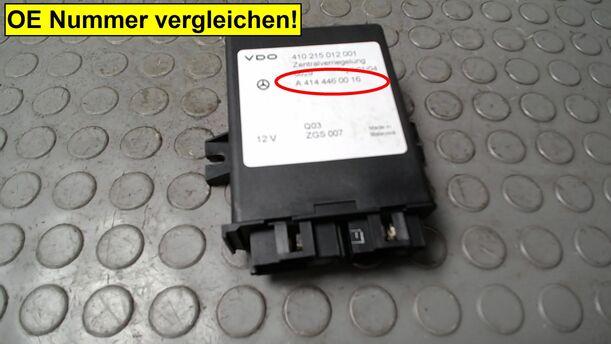 Foto: STEUERGERÄT ZENTRALVERRIEGELUNG eines Mercedes-Benz Vaneo CDI 1.7