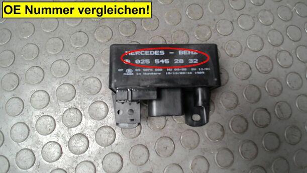 Foto: VORGLÜHRELAIS/ VORGLÜHSTEUERGERÄT eines Mercedes-Benz Vaneo CDI 1.7