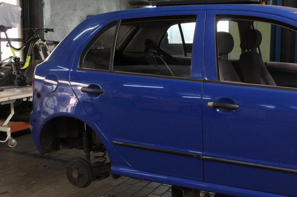 Foto: TÜR HINTEN RECHTS eines Skoda Fabia 1.4 Edition