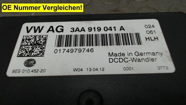 Foto: SPANNUNGSWANDLER / SPANNUNGSSTABILISATOR eines VW Tiguan 2.0 TDI DPF 4Motion Edition