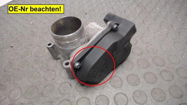 Foto: DROSSELKLAPPENSTUTZEN VDO eines VW Fox 1.2 Highline