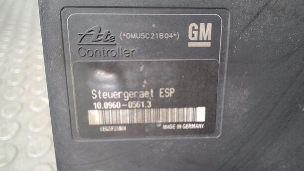Foto: HAUPTBREMSAGGREGAT ABS eines Opel Zafira 1.9 CDTI