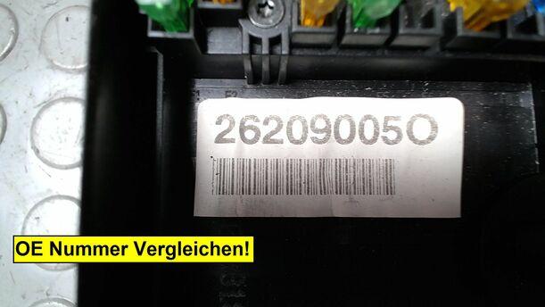 Foto: SICHERUNGSKASTEN ZENTRALELEKTRIK eines VW Golf Plus 1.6 FSI
