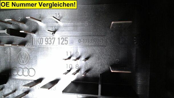 Foto: SICHERUNGSKASTEN ZENTRALELEKTRIK eines VW Golf Plus 1.6 FSI