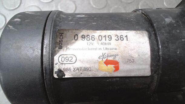 Foto: ANLASSER / STARTER  BOSCH eines Opel Astra 1.7 CDTI Caravan