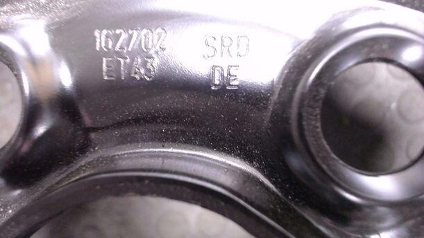 Foto: STAHLFELGE 6,5X16 ET43 eines VW Polo 1.8 GTI