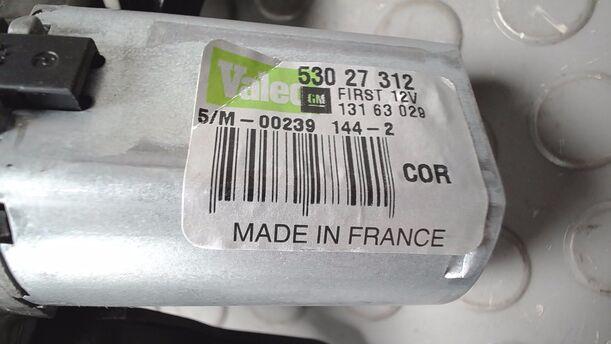 Foto: SCHEIBENWISCHERMOTOR HINTEN eines Opel Corsa 1.2 16V ecoFLEX S