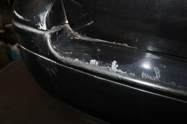 Foto: STOSSFÄNGER / STOßSTANGE HINTEN eines VW Golf Variant 1.9 TDI GTI