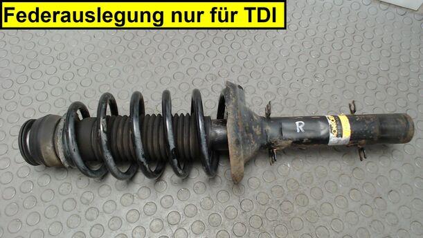 Foto: FEDERBEIN VORN RECHTS ( TDI ) eines VW Golf Variant 1.9 TDI GTI