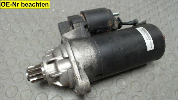 Foto: ANLASSER / STARTER BOSCH eines VW Golf Variant 1.9 TDI GTI