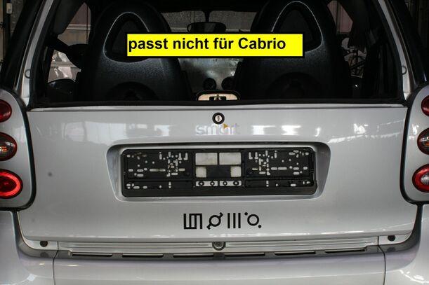 Foto: HECKKLAPPE/ HECKDECKEL UNTEN eines Smart smart & pulse GTI