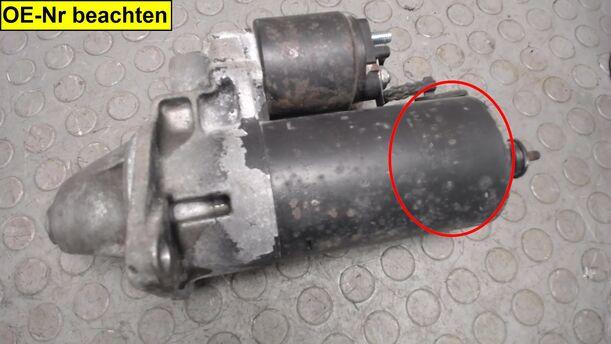 Foto: ANLASSER / STARTER  BOSCH eines Saab 9000 2.3i GTI