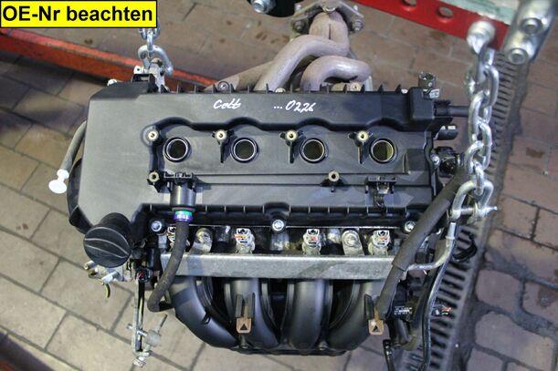 Foto: MOTOR ( 4A90 ) eines Mitsubishi Colt 1.3 GTI