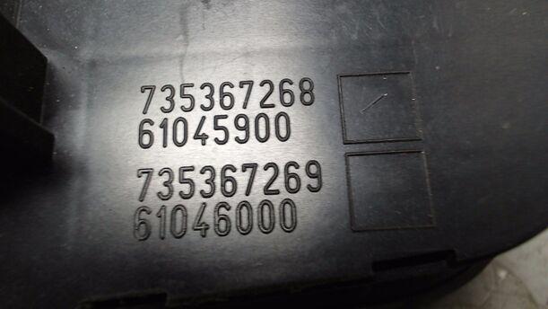 Foto: SCHALTEREINHEIT / MENUSCHALTER eines Fiat Punto 1.4 8V